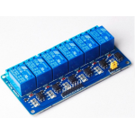 HR0053 6 Channel Relay Module with light coupling 5V/12V